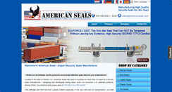 Desktop Screenshot of americanseals.com
