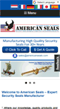 Mobile Screenshot of americanseals.com